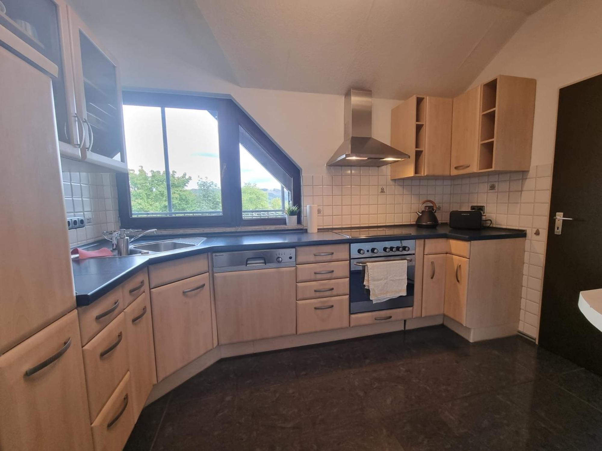 Andinas Fewo - Wunderschoener Ausblick Auf Den See Olpe bei Meschede Esterno foto
